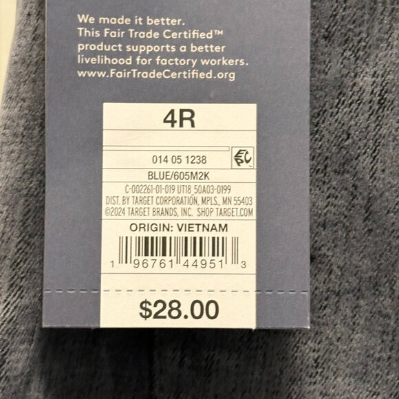 Universal Thread High Rise Sailor Wide Leg Super Stretch Jeans Size 4 NWT - Picture 5 of 8